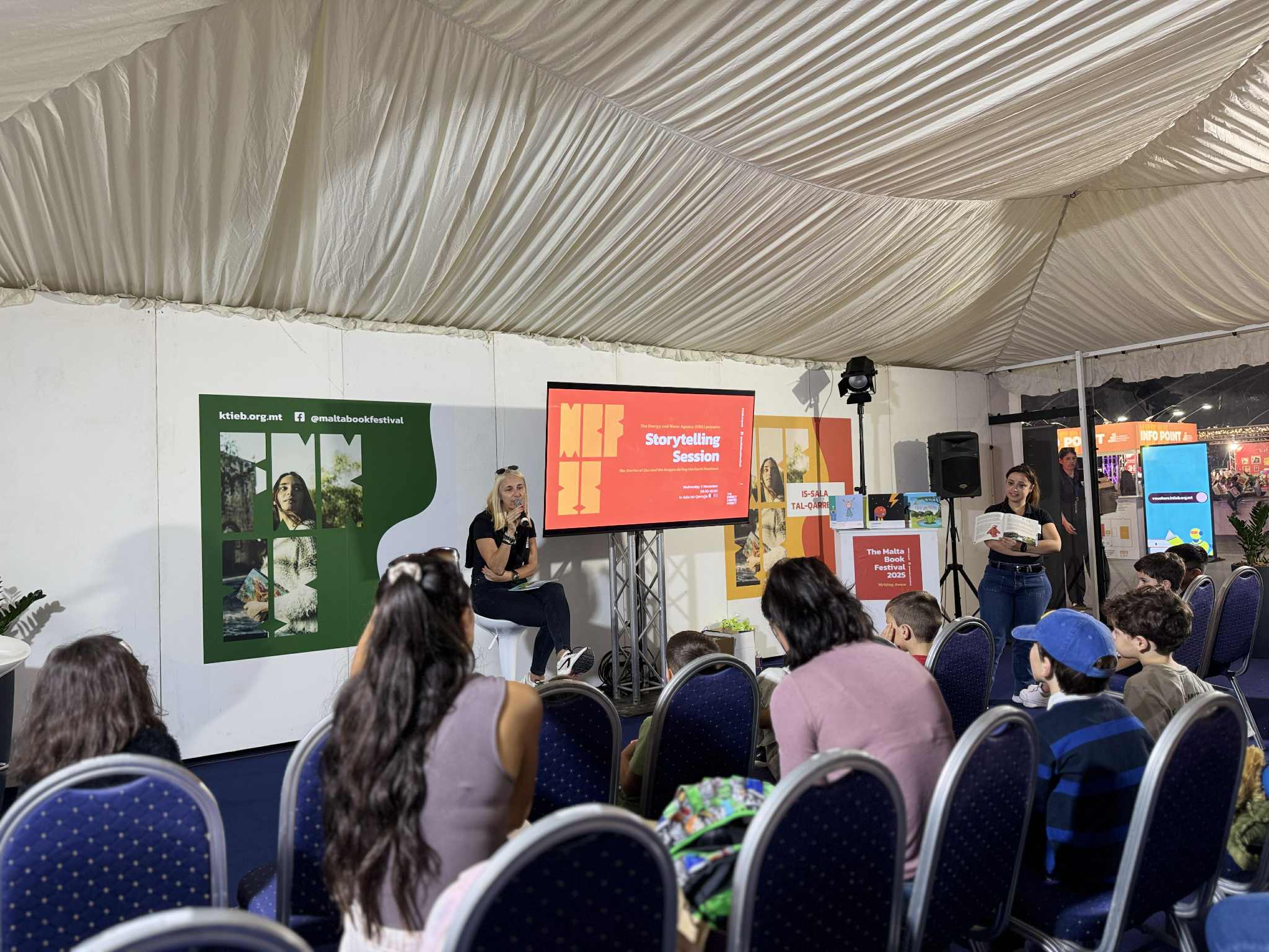 Celebrating Sustainability and Storytelling: EWA at the Malta Book Festival