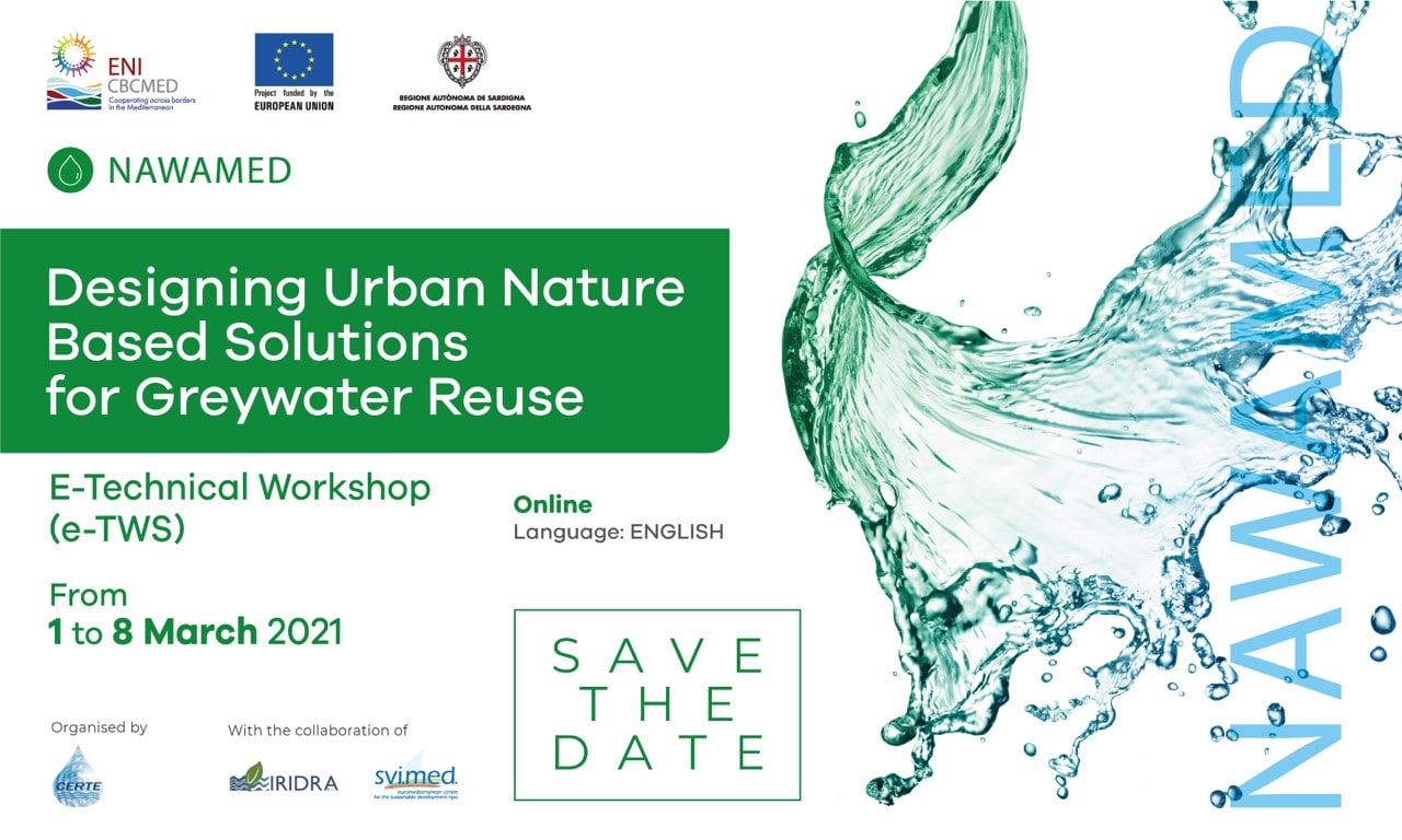 NAWAMED e-Technical Workshop “Designing urban nature-based solutions for greywater reuse”